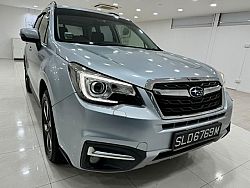 Subaru Forester 2.0I-L CVT 4WD Sunroof 2016 Silver Rear Entertainment